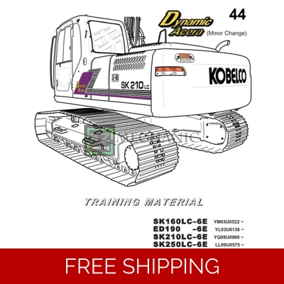 KOBELCO MARK 6E SERIES TECHNICAL TRAINING MANUAL